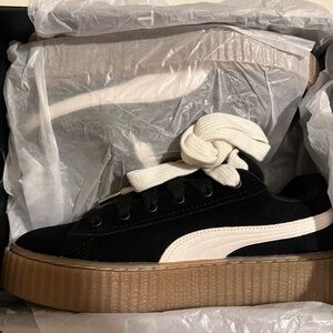 Puma Creeper Phatty WNS in Black and White